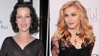 Debi Mazar Put Lipstick On Madonna's Face in 1987